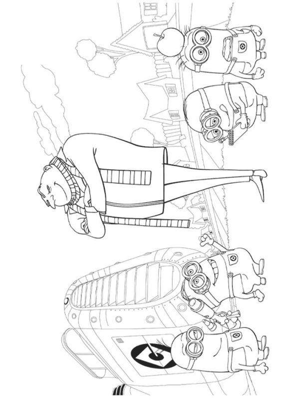 Kids-n-fun.com | 16 coloring pages of Despicable me